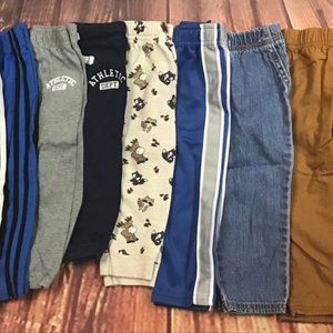 Lot of Boy's 10 Pairs 18 Mos/24 Mos/2T Pants